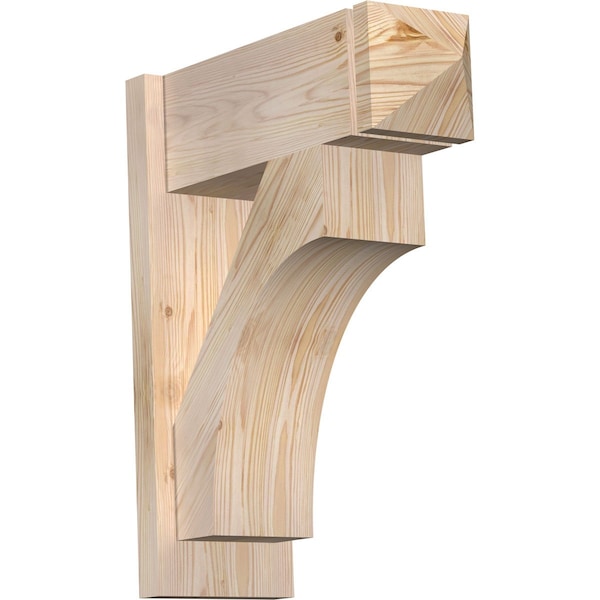 Ekena Millwork Westlake Smooth Arts and Crafts Outlooker, Douglas Fir, 7 1/2"W x 20"D x 24"H OUT08X20X24WTL03SDF - main